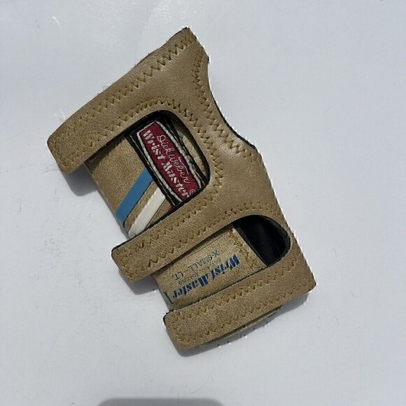 Vintage Dick Weber Wrist Master II Support Bowling Glove Left Hand XS Leather - Picture 2 of 7